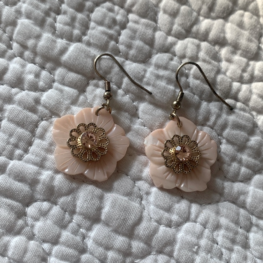 Lovely pink earrings